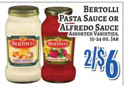 Trade Fair Supermarket BERTOLLI PASTA SAUCE OR ALFREDO SAUCE offer
