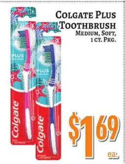 Trade Fair Supermarket COLGATE PLUS TOOTHBRUSH offer