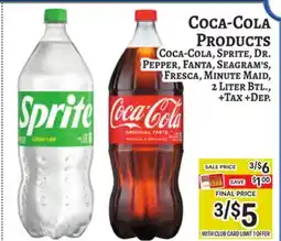 Trade Fair Supermarket Coca-Cola PRODUCTS offer