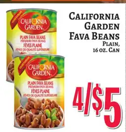 Trade Fair Supermarket CALIFORNIA GARDEN Fava Beans offer