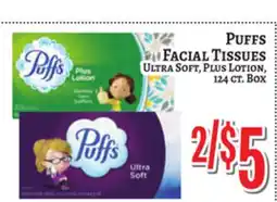 Trade Fair Supermarket PUFFS FACIAL TISSUES offer