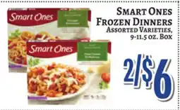 Trade Fair Supermarket SMART ONES FROZEN DINNERS offer