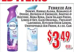 Trade Fair Supermarket FEBREZE AIR offer