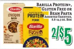 Trade Fair Supermarket BARILLA PROTEIN+, GLUTEN FREE OR BEAN PASTA offer