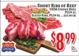 Trade Fair Supermarket SHORT RIBS OF BEEF offer