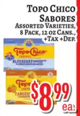 Trade Fair Supermarket Topo Chico Sabores offer