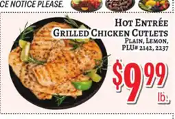 Trade Fair Supermarket GRILLED CHICKEN CUTLETS offer