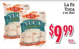 Trade Fair Supermarket LA FE YUCA offer