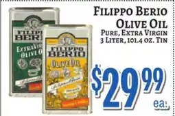 Trade Fair Supermarket Filippo Berio OLIVE OIL offer