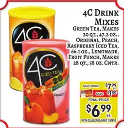 Trade Fair Supermarket 4C DRINK MIXES offer