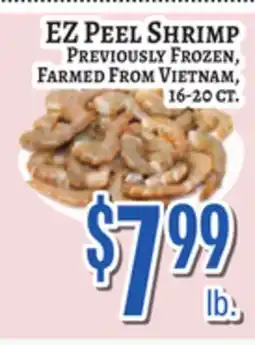 Trade Fair Supermarket EZ PEEL SHRIMP offer