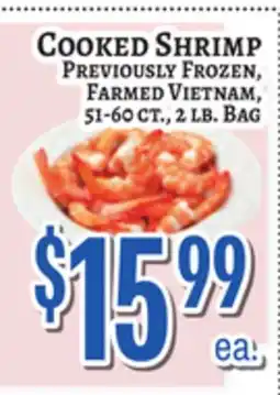 Trade Fair Supermarket COOKED SHRIMP offer