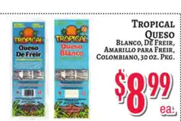 Trade Fair Supermarket TROPICAL QUESO offer
