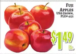 Trade Fair Supermarket FUJI APPLES offer