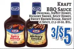 Trade Fair Supermarket KRAFT BBQ SAUCE offer