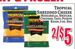 Trade Fair Supermarket TROPICAL SHREDDED CHEESE offer