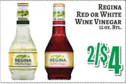 Trade Fair Supermarket REGINA Red or White Wine Vinegar offer