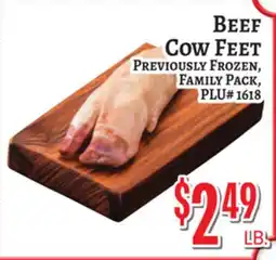 Trade Fair Supermarket BEEF COW FEET offer