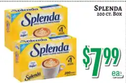 Trade Fair Supermarket SPLENDA offer