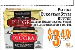 Trade Fair Supermarket PLUGRA EUROPEAN STYLE BUTTER offer