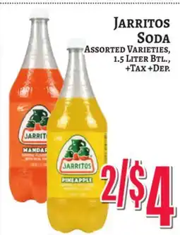 Trade Fair Supermarket JARRITOS SODA offer