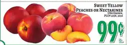 Trade Fair Supermarket SWEET YELLOW PEACHES OR NECTARINES offer