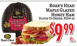 Trade Fair Supermarket Boar's Head Maple Glazed Honey Ham offer