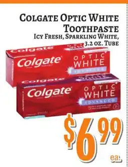 Trade Fair Supermarket Colgate Optic White Toothpaste offer