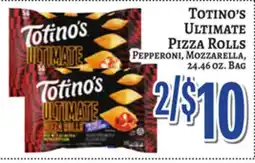 Trade Fair Supermarket Totino's Ultimate Pizza Rolls offer
