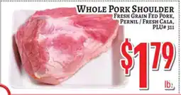 Trade Fair Supermarket WHOLE PORK SHOULDER offer