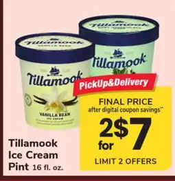 ACME Tillamook Ice Cream Pint offer