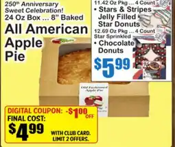SuperFresh All American Apple Pie offer