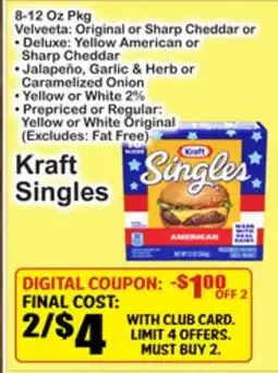 SuperFresh Kraft Singles offer