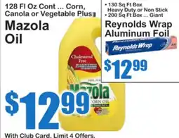 SuperFresh Mazola Oil offer