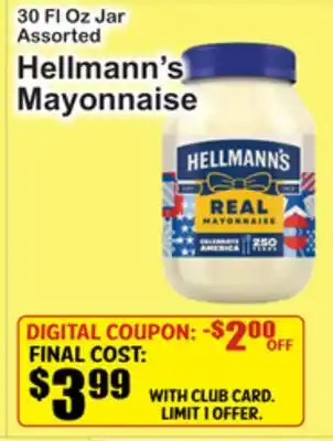 SuperFresh Hellmann's Mayonnaise offer
