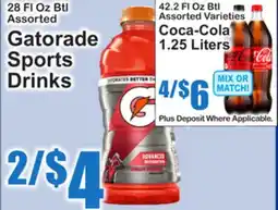 SuperFresh Gatorade Sports Drinks offer