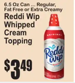 SuperFresh Reddi Wip Whipped Cream Topping offer