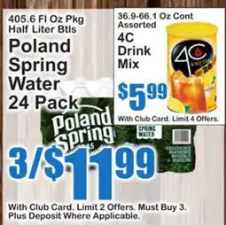 SuperFresh Poland Spring Water offer