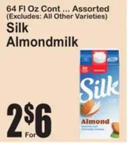 SuperFresh Silk Almondmilk offer