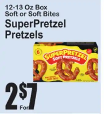 SuperFresh SuperPretzel Pretzels offer