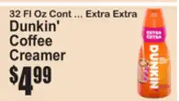 SuperFresh Dunkin' Coffee Creamer offer