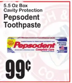 SuperFresh Pepsodent Toothpaste offer