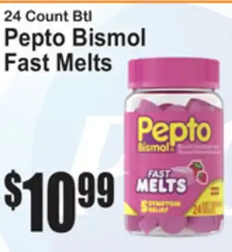 SuperFresh Pepto Bismol Fast Melts offer