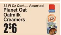 SuperFresh Planet Oat Oatmilk Creamers offer