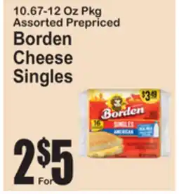 SuperFresh Borden Cheese Singles offer