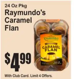 SuperFresh Raymundo's Caramel Flan offer