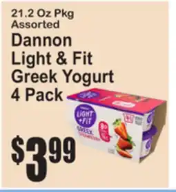 SuperFresh Dannon Light & Fit Greek Yogurt offer