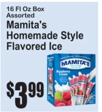 SuperFresh Mamita's Homemade Style Flavored Ice offer