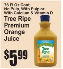 SuperFresh Tree Ripe Premium Orange Juice offer