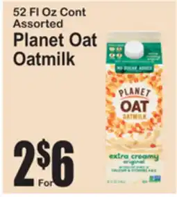 SuperFresh 52 Fl Oz Assorted Planet Oat Oatmilk offer